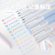 Planwith四色中性笔高颜值多色笔做笔记专用ins多功能刷题签字笔