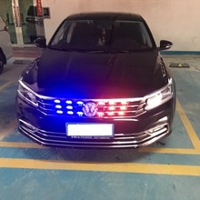 汽车中网led大功率无线改装饰车灯1