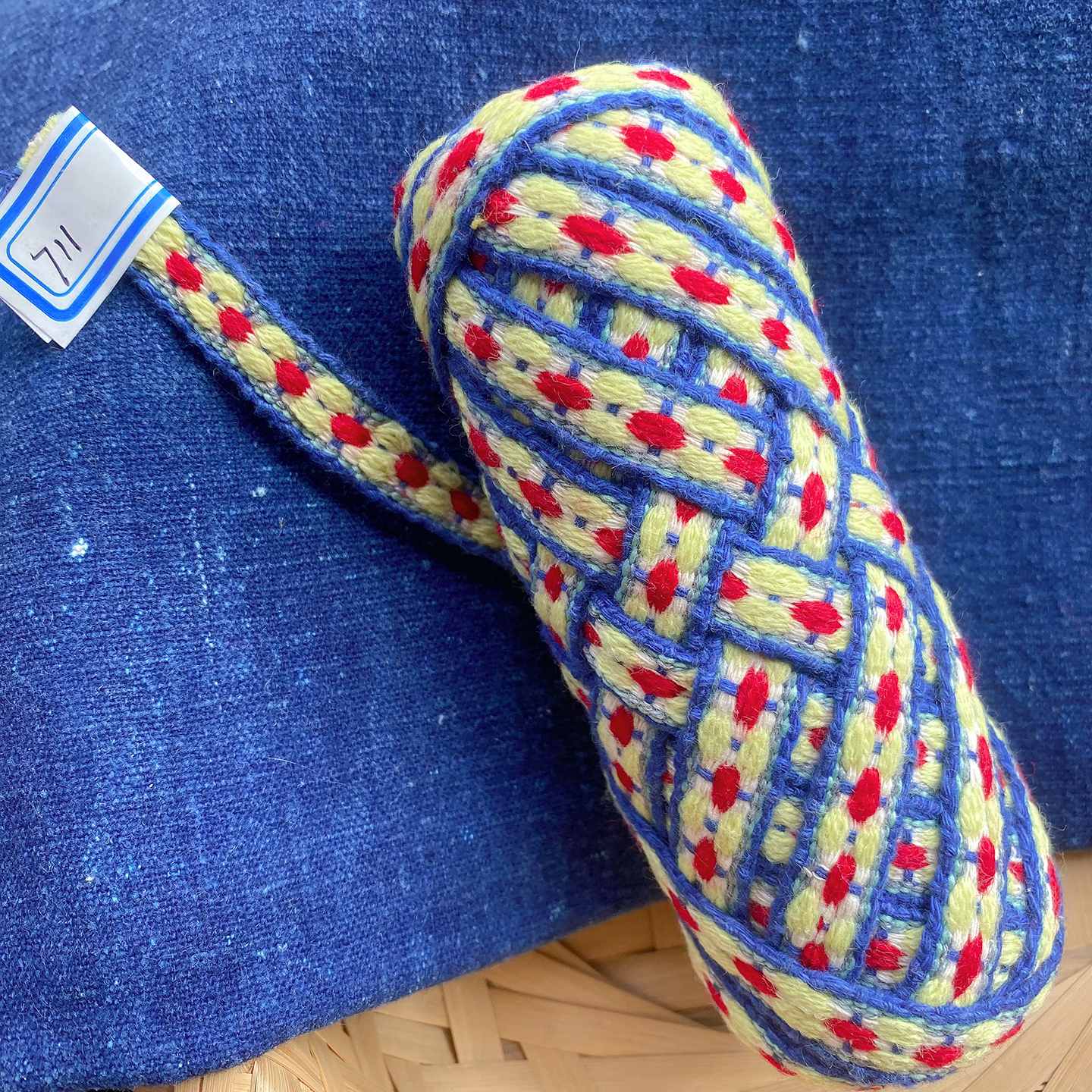 上海非遗手工老织带复古民俗国潮