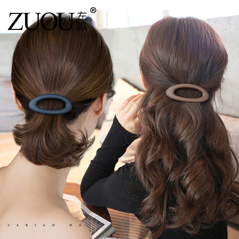 发夹头饰弹簧夹后脑勺马尾夹