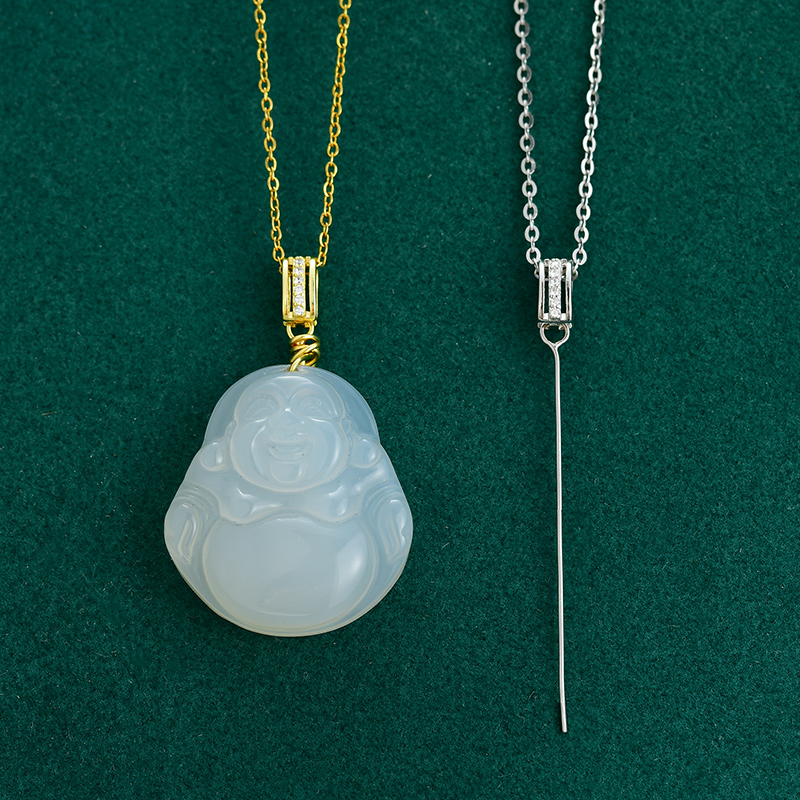 左欧s925纯银不易过敏吊坠配件