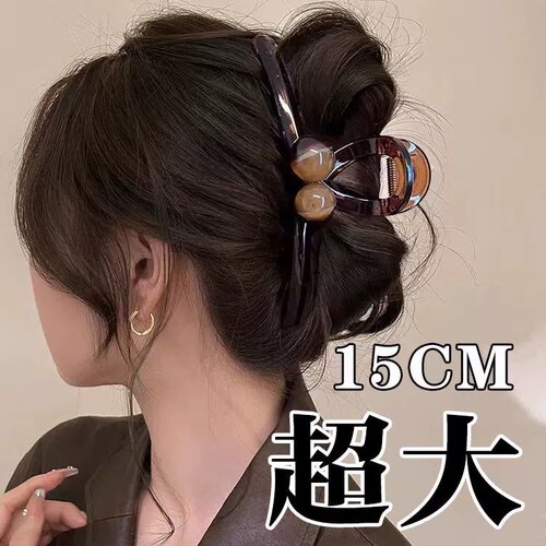 15cm超大号抓夹发量大加大鲨鱼夹