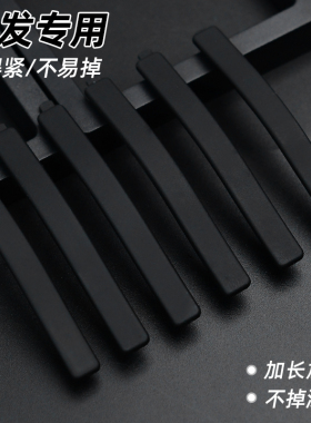 黑色发夹一字夹八字刘海侧边夹加宽碎发夹高级感夹子头饰新款发卡