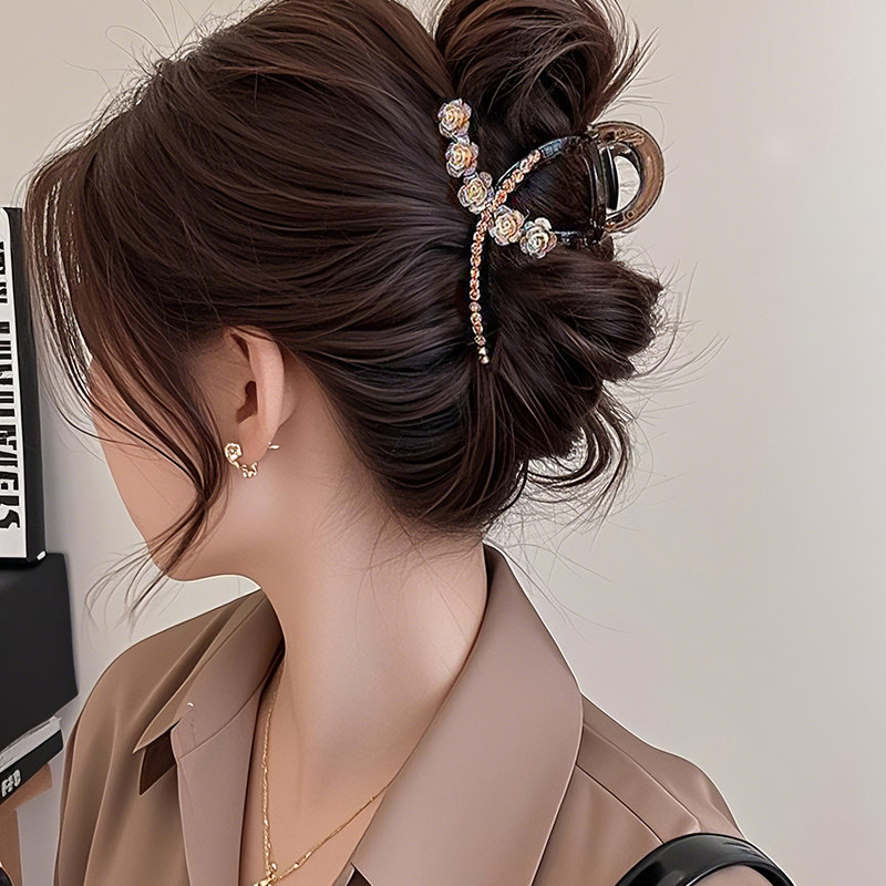 8cm中号抓夹适合发量少夹得紧