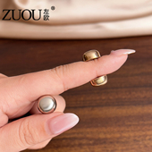 边卷裤 裤 脚防拖地神器磁吸扣改短免穿孔裤 脚挽边夹固定收口调节扣