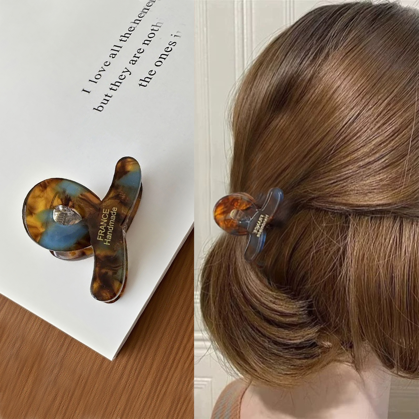 过渡期发夹短发半扎尴尬期小抓夹