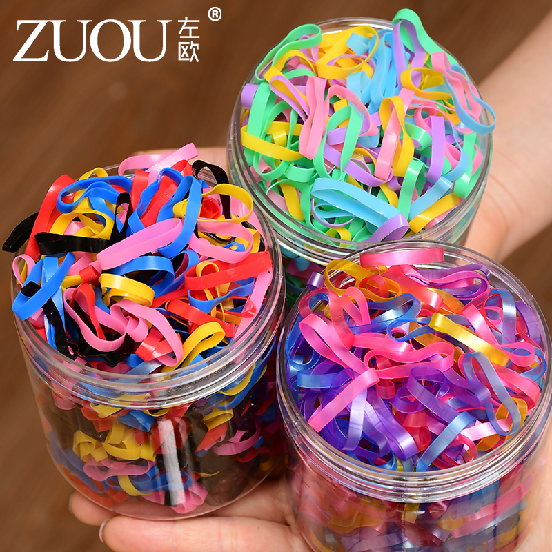 一次性皮筋儿童不伤少女发圈