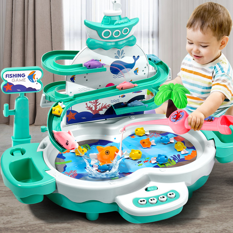 儿童钓鱼玩具男女孩生日礼物