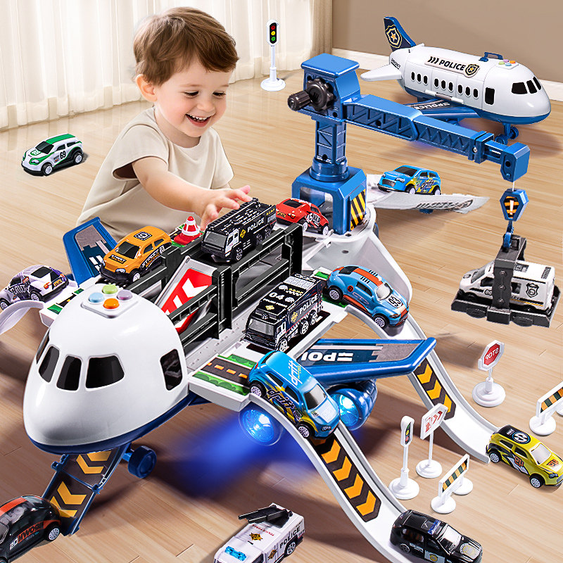 飞机儿童玩具耐摔合金小汽车男孩3岁2宝宝早教多功能益智生日礼物,玩具/童车/益智/积木/模型,惯性/回力/滑行玩具,淘宝优惠券,粉丝福利购,淘宝优惠卷