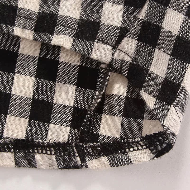 Chemise fille à manche longue en coton - Ref 2085113 Image 4