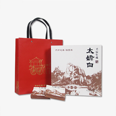 白牡丹茶叶礼盒装360g福鼎白茶