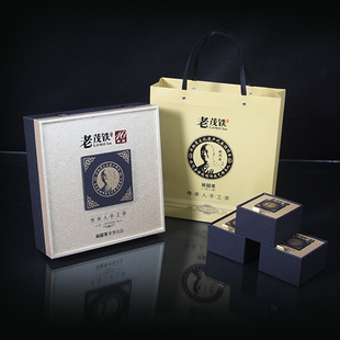裕园茶 陈年铁观音 熟茶 安溪高山乌龙茶 老茂铁6000 茶叶礼盒装
