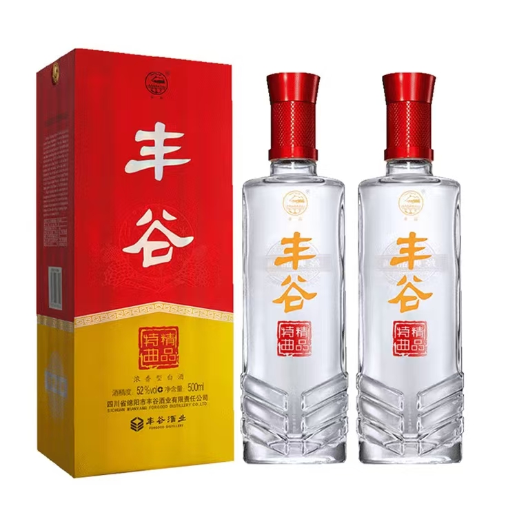 丰谷精品特曲52度500ml浓香型纯粮口粮酒四川白酒礼盒装商务宴请