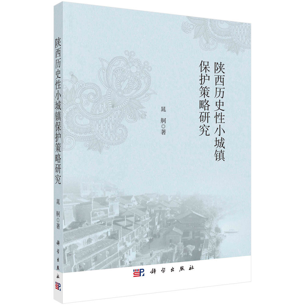 陕西历史性小城镇保护策略研究 晁舸 田野调查陕西传统城区历史文化资源构成保存现状城镇保护参考书籍9787030719539科学出版社
