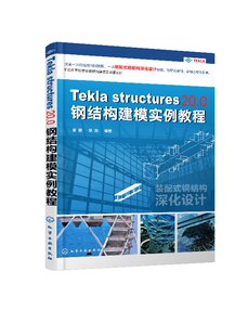 Tekla Structures 20.0 钢结构建模实例教程 安娜 化学工业出版社9787122299178