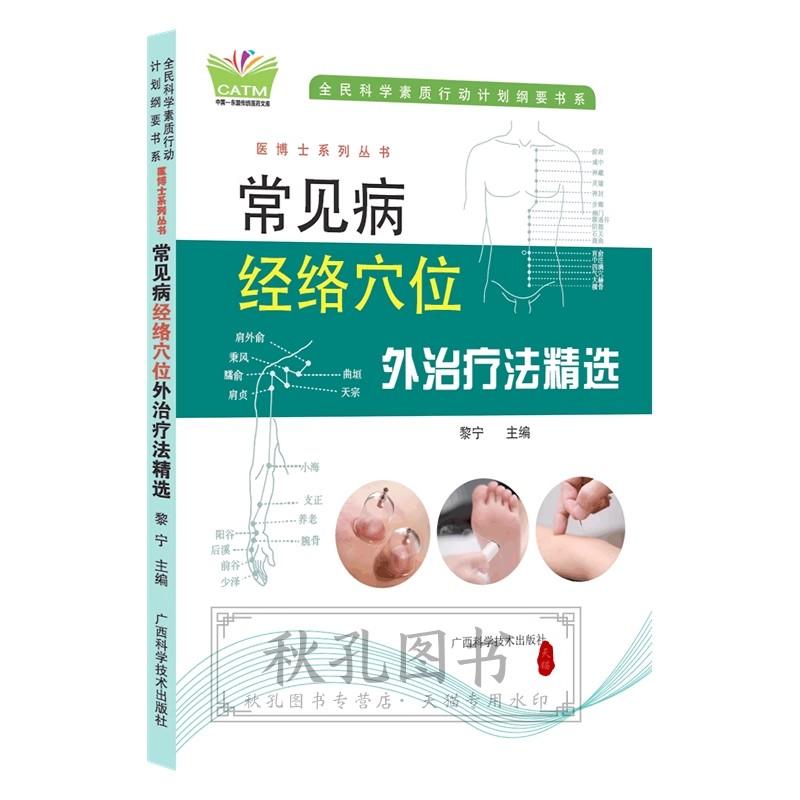 常见病经络穴位外治疗法精选 常见病经络穴位外治疗法精选 黎宁 广西科学技术出版社9787555106913