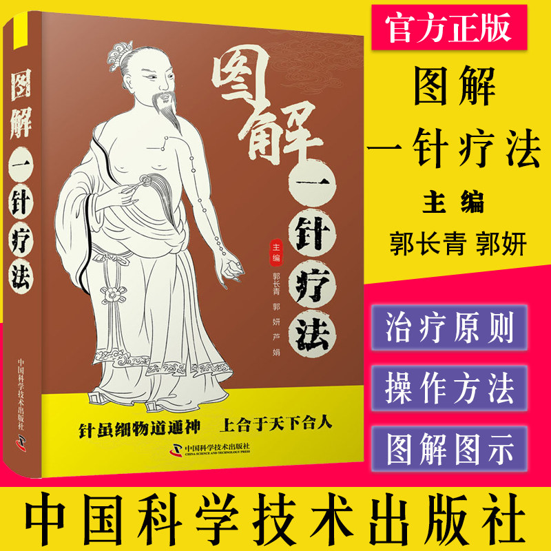 图解一针疗法 郭长青 郭妍 芦娟 主编 中国科学技术出版社9787504692030