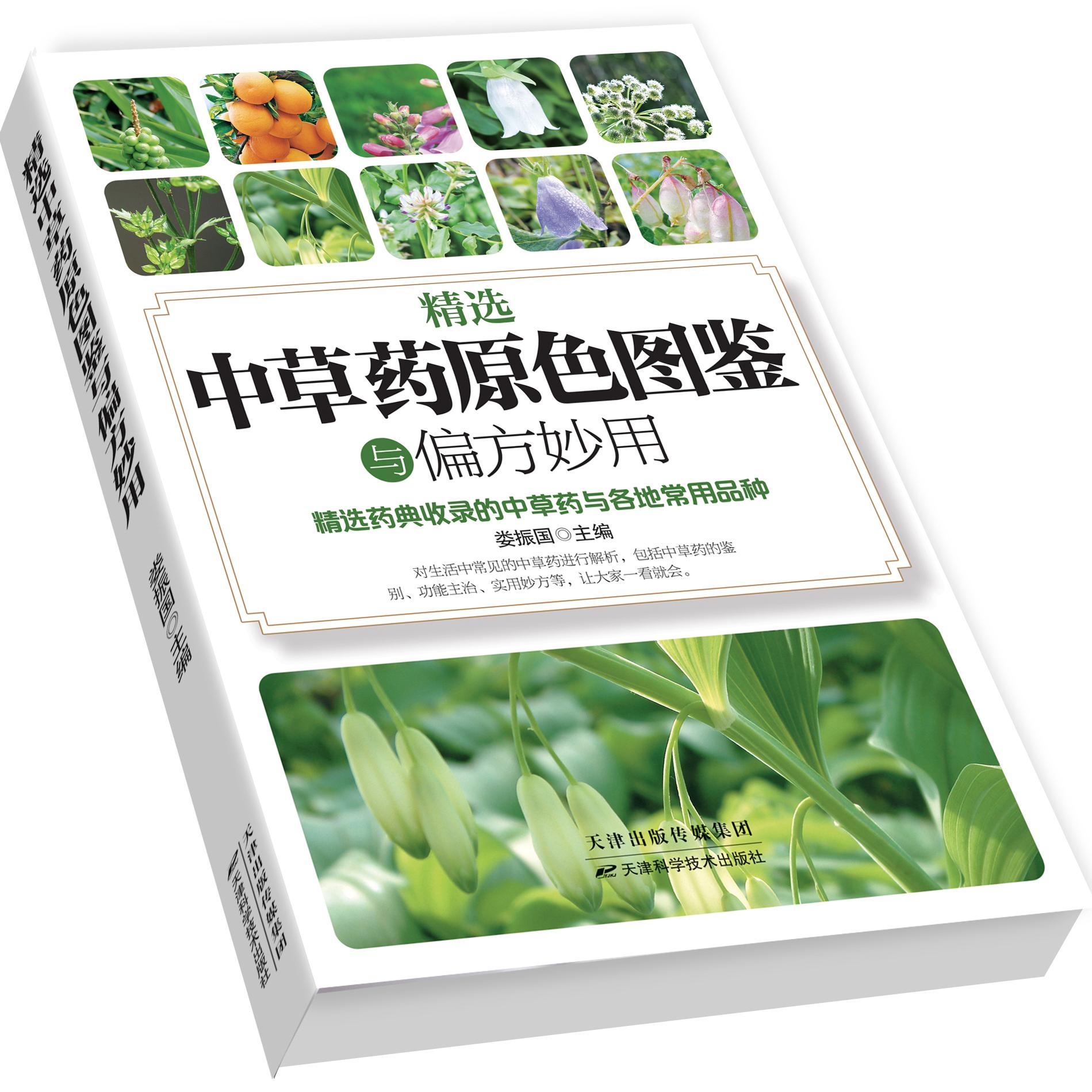 精选中草药原色图鉴与偏方妙用 天津科技出版社 中草药彩图 正版书籍