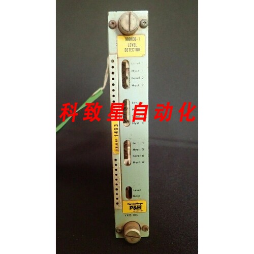 工业配件JOYGLOBAL P&H 980H36-1 液位检测电路板