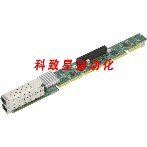 工业配件AOC-URN2-I2XS 1U ULTRA RISER 2-PORT PCI-E X8 10GB SF