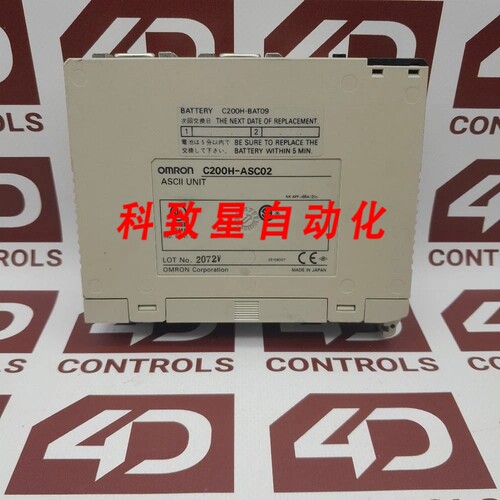 工业配件C200H-ASC02 ASCII UNIT 24KB RAM 24KB EEPROM