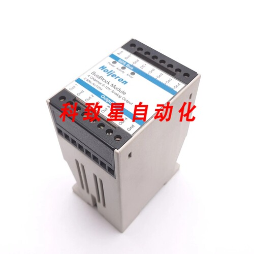 工业配件HOLJERON Z.BBK-AUT204 总线模拟输出模块4通道 0-10V