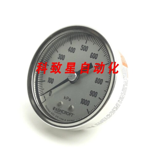 工业配件251009AW-01B1000KP 压力表0-1000KPA 1/8英寸 NPT 2-1/2