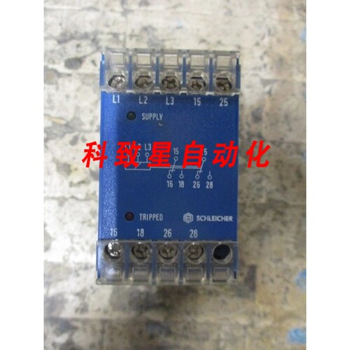 工业配件SCHLEICHER SAP100位监控继电器380-415VAC 50-60HZ NR 1