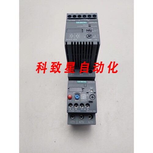 工业配件3RW3014-1BB14软启动器+3RU2126-1FB0过载继电器