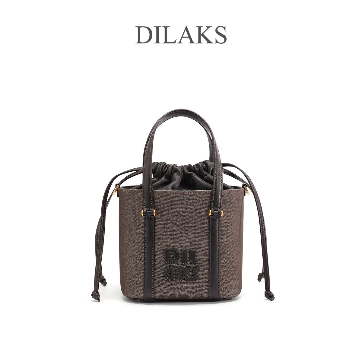 【会员内购会】小圆筒包2025新款时尚高级感抽绳水桶包手提,箱包皮具/热销女包/男包,水桶包,淘宝优惠券,粉丝福利购,淘宝优惠卷