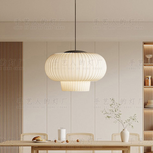 日式侘寂风餐厅客厅民宿茶室吊灯
