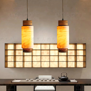 宋代美学东方文人美学小吊灯餐厅吊灯卧室床头灯吧台用氛围辅助灯