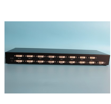 全新迈拓MT-DV16H DVI分配器 16口视频分配器 DVI 一分十六 1分16