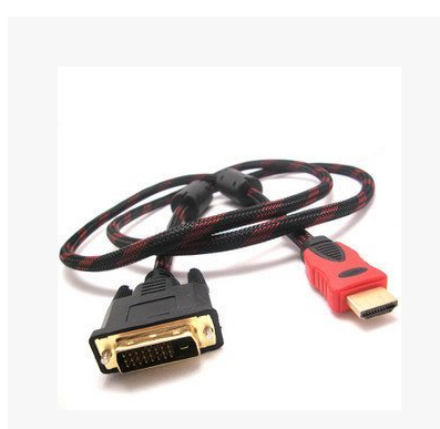 HDMI转DVI线 DVI转HDMI线电脑连电视 机顶盒 PS3连接显示器20米