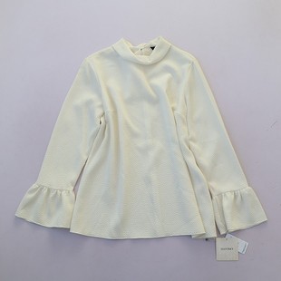 简约气质纯色百搭套头衫 春季 A14 时尚 衬衫 新款 欧美女士圆领长袖