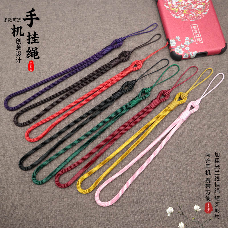 文玩手把件挂绳手腕绳手工编织绳