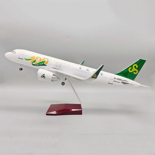 飞机模型摆件空客A320春秋航空