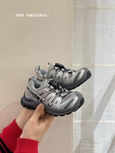 2026春韩版童鞋潮牌JBM中大男女童网面透气旋转扣百搭跑步运动鞋