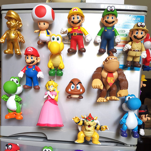 mario奥德赛游戏网红搪胶冰箱贴