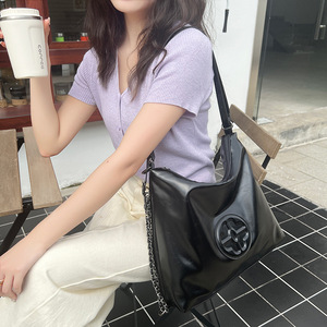 cookymod小众软皮托特包女2023新款大容量牛皮大包高级通勤包包