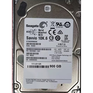 NetApp浪潮111-01125 900G 10K 2.5 SAS AS510H AS1000G6存储硬盘