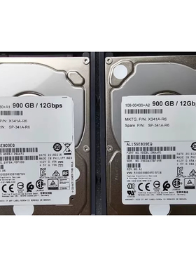 NetApp X341A-R6 900GB 10K SAS 12GB DS224C DS2246 FAS2750硬盘