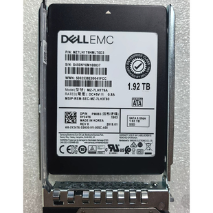 Dell/戴尔 1.92T 0Y24T6 SATA 6Gb 2.5寸 企业级固态硬盘 PM883