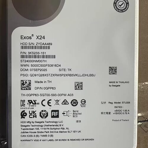 戴尔SAS24T7.2K服务器硬盘