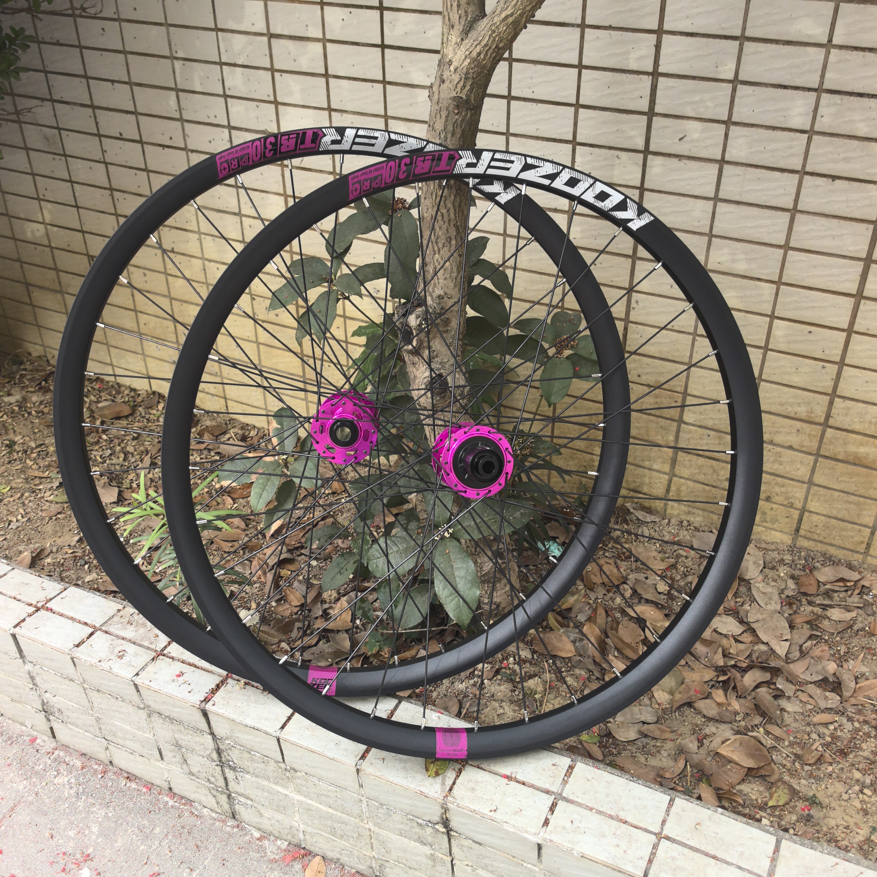 KOOZER BM650越野自编轮组TR30PRO车圈AM FR DH山地车BOOST桶轴