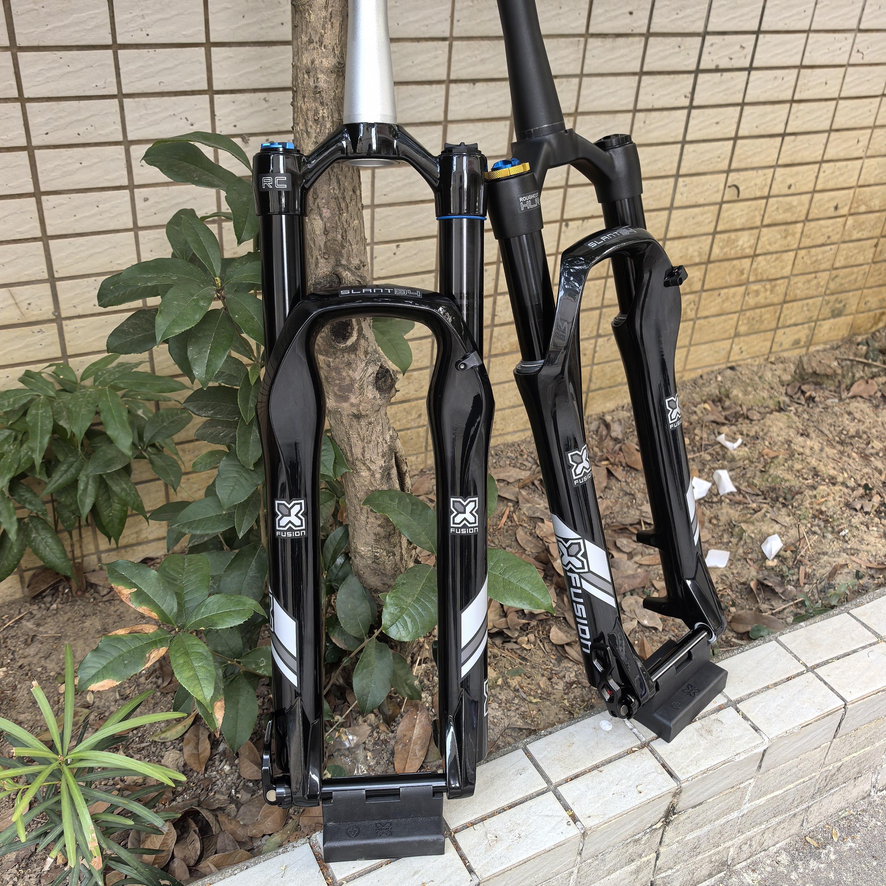 X-FUSION野宝SLANT 26寸100*15桶轴土坡AM街车DJ气压前叉34管径