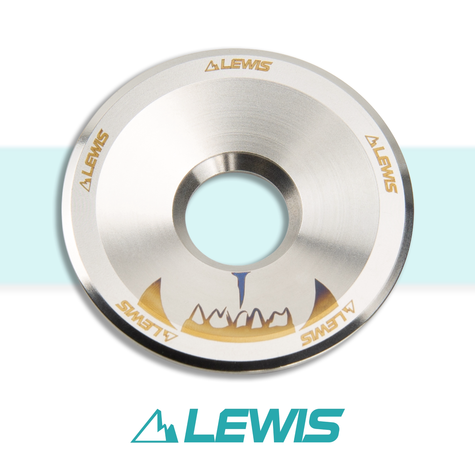 李维斯LEWIS钛合金碗组盖山地公路自行车前叉CNC铝合金顶盖把立盖