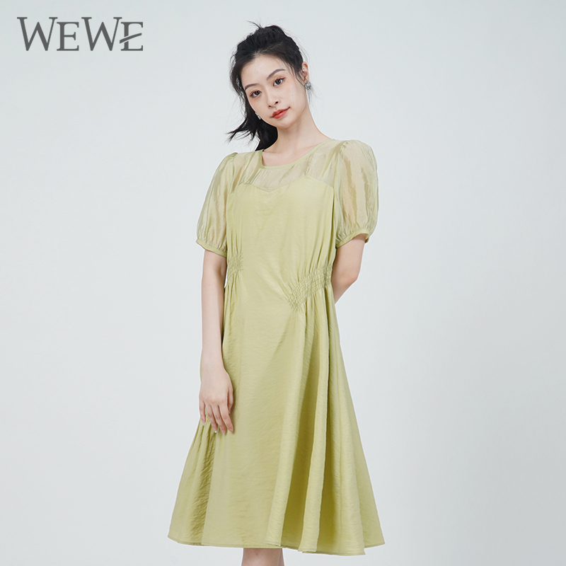 WEWE唯唯2022夏季新品女装优雅