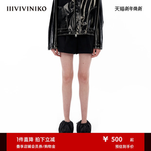 子女M330812327B 运动休闲小A短裤 IIIVIVINIKO 高级空气层面料