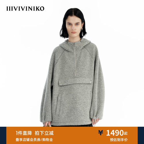 连帽拉链套头外套IIIVIVINIKO